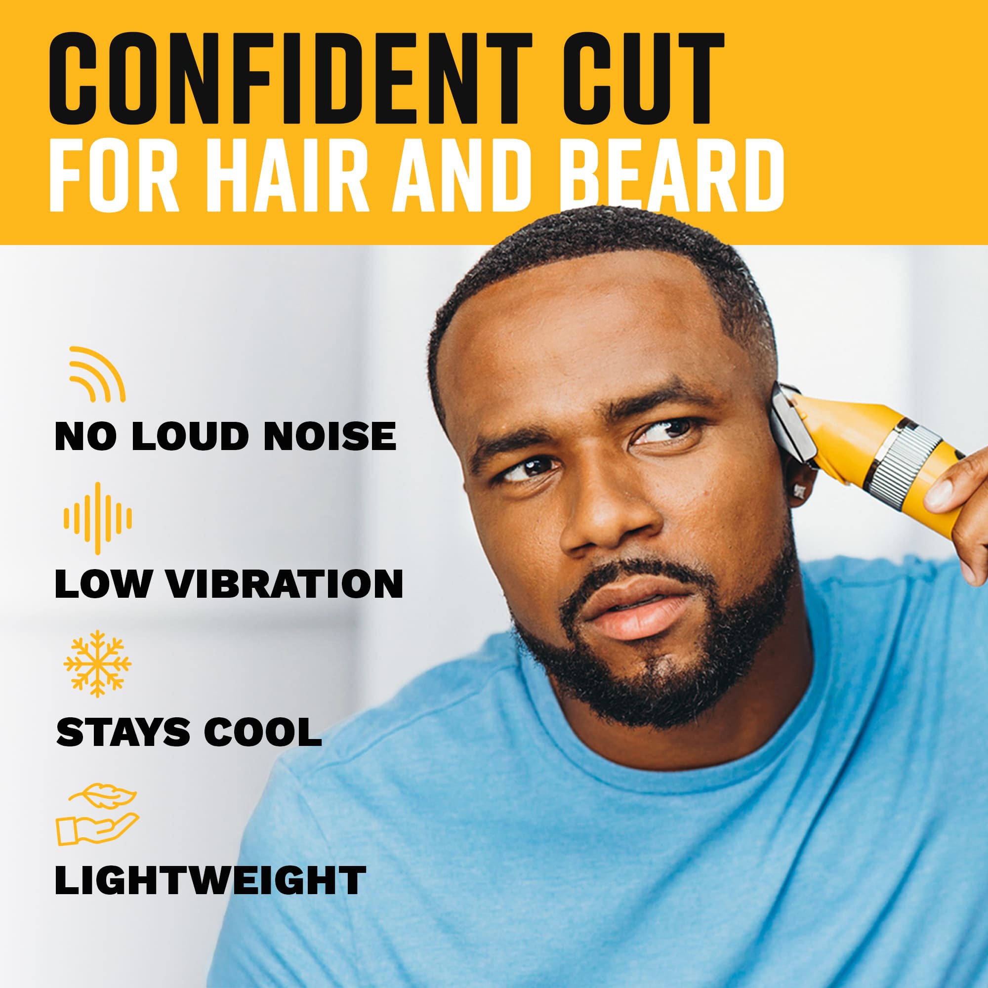 The Cut Buddy Cordless Hair and Beard Clipper with Scissors photo 5