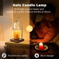 thumbnail image 2 of Lampe Chauffe-Bougie GODONLIF Dimmable Hauteur Réglable Minuterie, 2 of 6