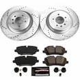 thumbnail image 3 of PowerStop Rear Z23 Evolution Sport Carbon-Fiber Ceramic Brake Pad and Drilled & Slotted Rotor Kit Fits: LAND ROVER Select Models K8385, 3 of 10