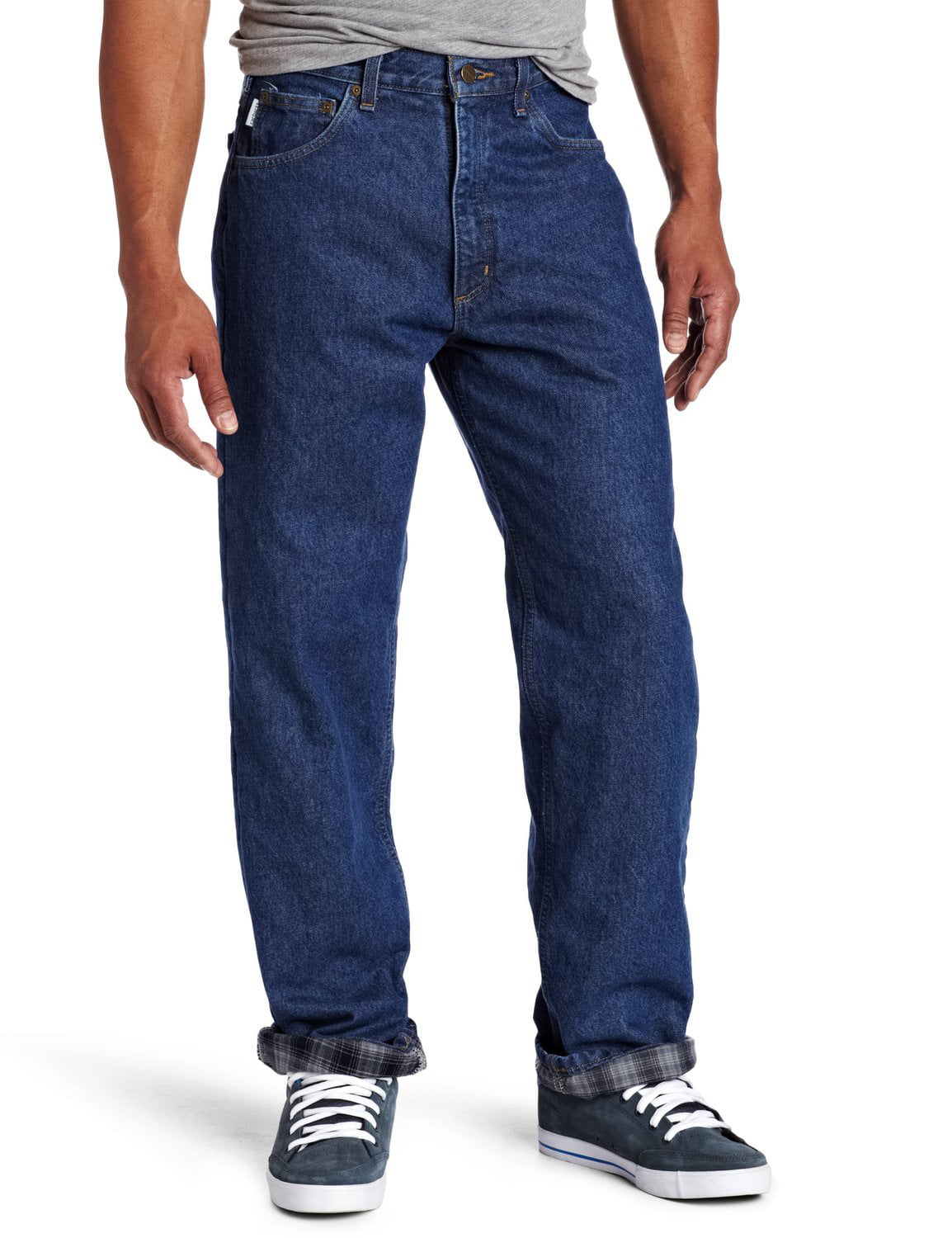 Carhartt Mens Relaxed Fit Straight Leg Flannel Lined Jean Online ...