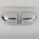 thumbnail image 3 of Car Rearview Mirror Cover Cap Trim Decoration for Jeep Silver, 3 of 4