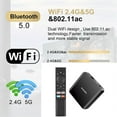 thumbnail image 1 of TV98 ATV Plus Smart TV Box Android 14 Allwinner H313 2.4G /5G Dual WiFi BT 8K HD Media Player Set Top Box EU Plug 2G+16G, 1 of 5