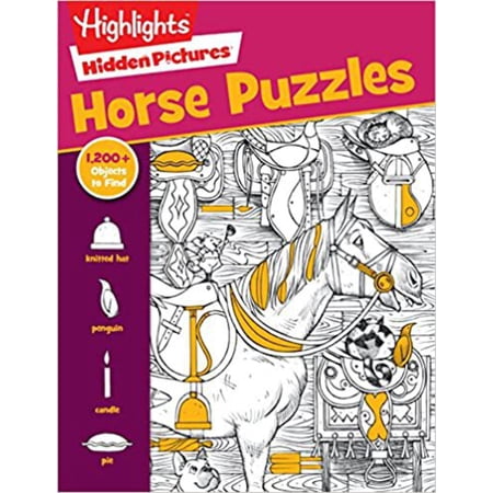 Highlights Hidden Pictures: Horse Puzzles (Paperback)
