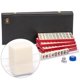 thumbnail image 1 of Set Mahjong Yellow Mountain Imports Mini American con funda, 1 of 9
