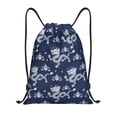 thumbnail image 1 of Xecao Dragon Pattern Sports Drawstring Backpack - String Swim Gym Bag with Wet Proof Pocket for Women&Men-Medium, 1 of 6