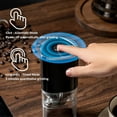 thumbnail image 3 of MINKUROW Electric Coffee Grinder for Beans,Spices and More,Stainless Steel Blades,Removable Chamber,Makes up to 12 Cups,Black (White Coffee Grinder), 3 of 8