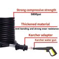 thumbnail image 5 of Manguera para máquina de limpieza de alta presión, tubería de limpieza de alcantarillado, manguera para lavado de automóviles y conector de conexión rápida, para Karcher K2K3K4K5K6K7, 5 of 5