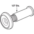 thumbnail image 2 of 1/2 in. Bore 180-Degree Solid Brass. Bright Brass Finish, Door Viewer, 2 of 2