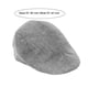 thumbnail image 4 of Gorra plana unisex, gorra de repartidor, gorra con visera, gorra de béisbol, gris (1 unidad), 4 of 7