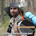 thumbnail image 5 of Tirrinia Sun Blocker Sun Hats for Men with Neck Flap and Wide Brim for Outdoor Camping, Hiking, Hunting, and Fishing, Sun Hat for Men, 5 of 8