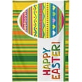 thumbnail image 2 of Coolnut Easter Stripe Egg Rectangle Tablecloth Spill-Proof Polyester Table Cloth Table Cover for Kitchen Dining Picnic Holiday Party Decoration, 54"x72", 2 of 7