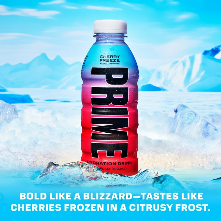 Prime Hydration Sports Drink, Duo Pack, Cherry Freeze, Berry
