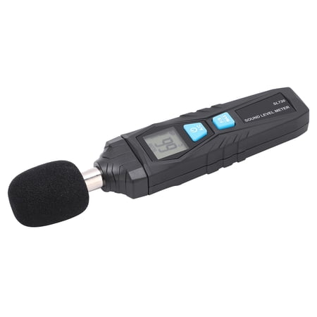 YAHHU SL720 Digital Sound Level Meter 30-130dB High Accuracy Noise Tester for Home Office Factory Mini Decibel Detector with LCD Display for Audio Volume Measurement