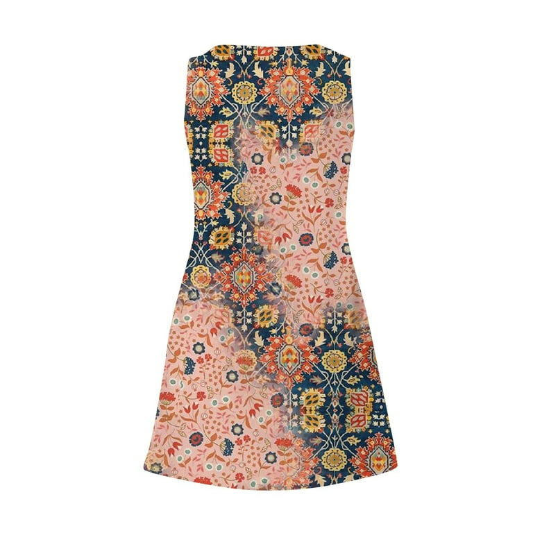 ebay casual dresses WOMEN SUMMER CASUAL FLORAL SEXY DRESS