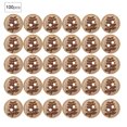 thumbnail image 4 of 13 mm 100 piezas bolsa 4 agujeros botones redondos herramientas de coser accesorios artesanías hechas a mano DIY botón de madera (293 13 mm), 4 of 5