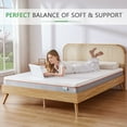 thumbnail image 2 of VECELO 8" Mattress Comfort Gel Memory Foam Mattress For Cool Night & Pressure Relief, Medium Firm, King, 2 of 7