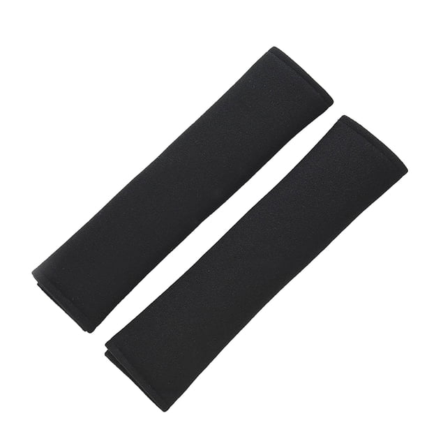 2 Piezas De Funda Universal Para Cinturón De Seguridad, Hombrera Y Protector De Correa Para Coche, Color Negro