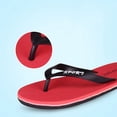 thumbnail image 6 of Bixock Flip Flops for Men,Bathroom Sandals for Women,Slippers for Men Solid Color Non Slip Rubber Sole Open Toe Flip Flops Large Size Outdoor Beach Shoes, 6 of 8
