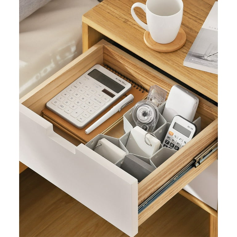 Casewin Honeycomb Drawer Organizer for Underwear, Drawer Divider