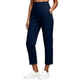 thumbnail image 6 of Guluxicc Women's Golf Pants Elastic Waist Straight Leg Long Trousers Business Casual Wear for Summer Casual Outfits, 6 of 8