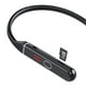 thumbnail image 5 of Auricular inalámbrico Bluetooth-Compatible con Bluetooth 5.0 Cuello Colgante HIFI Auriculares LED Pantalla de batería IPX3 Auriculares a prueba de agua a prueba de agua Sweethay EL005567-00B, 5 of 7