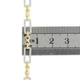 thumbnail image 5 of 10K Yellow Gold Round Diamond Infinity Link Statement 5mm Pave Bracelet 1/5 CT., 5 of 7