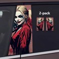 thumbnail image 3 of KNFATEQVEDG Made in Canada Car Stickers and Decals Sticker Water Proof Sun Scratch Cover B Pillar Stickers Vehicle Door Pillar Long Lasting Auto Accessory SecundaJoker JokerTwo : Folie À Deux Theme, 3 of 3