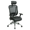 thumbnail image 2 of SPACE Seating Big and Tall Executive High Back Chair with Breathable Mesh back, 2 of 7