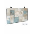 thumbnail image 2 of nqOlkjepod Large Induction Cooktop Protector Mat 36"x21", Blue Beige Color Blocks Stove Top Covers for Electric Stove, Abstract Oil Painting Art Stove Burner Cover Mats, Glass Top Stove Cover, 2 of 8