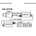 thumbnail image 4 of DC12V 1CH Active UTP Video Receiver Balun BNC Video Balun for CCTV Camera DVR System, 4 of 5