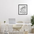 thumbnail image 3 of Stupell Industries Contemporary Floral Fan Dandelions Black Framed Print Under Glass, 13 x 16, by Albert Koetsier, 3 of 8