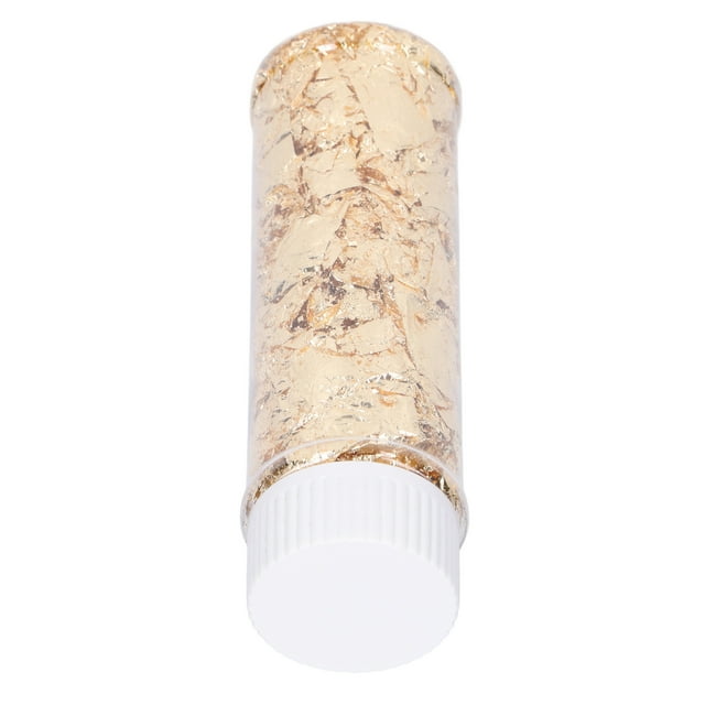 Hoja De Oro, Artesanías De Resina Lámina De Uñas Dorada Chapado En Oro Brillante Para Diseño De Interiores Para Construcción Para Pintura