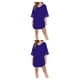 thumbnail image 1 of Minnieouse Vestido informal para mujer, vestido a la moda, hasta 3/4, manga acampanada, empalme de malla, Túnica suelta, Bikinis con cuello en V,, 1 of 6