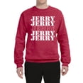 thumbnail image 2 of Wild Bobby Jerry Springer 90's TV Talk Show Host Jerry Jerry Chant Famous People Unisex Crewneck Sweatshirt, Vintage Heather Red, XX-Large, 2 of 6