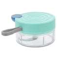 thumbnail image 2 of MasteelfCA Manual Garlic Chopper Food Vegetable Onion Nut Chopper Mini Garlic Mincer, 2 of 7
