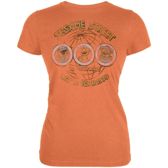 Sesame Street - 79 World Tour Ladies T-Shirt - Medium