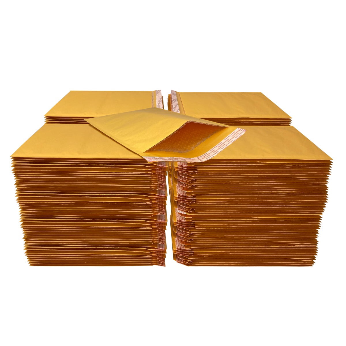 StarBoxes 200 Kraft Bubble Mailers 10.5x16" - #5 Self-Sealing Padded Envelopes