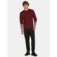 thumbnail image 2 of Athletic Works Men's Fleece Crewneck Sweatshirt, Sizes S-4XL, 2 of 5