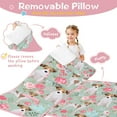 thumbnail image 3 of Jack Russell Terrier Dog and Flower Toddler Nap Mats for Kids Preschool,Sleeping Mat Bag or Kids,Toddler Sleeping Bag,Toddler Nap Mat or Daycare, 3 of 6