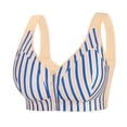 thumbnail image 2 of Aofany Front Closure Bras for Older Women Easy Close Comfort Everyday Bra Lightly Lined Full Coverage Seamless Bras No Underwire Brassiere, 36B/C-52B/C, 2 of 8