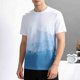 thumbnail image 1 of Tops para hombre, blusas y camisas de cuello redondo y manga corta para hombre, camisetas casuales holgadas deportivas transpirables de seda helada de media manga, blusas de cuello redondo y manga cor, 1 of 7