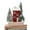 B, variant on PRETXORVE Christmas Decorations, Christmas Decor, Christmas Decoration Red Wooden Little House Snow House Table Decoration