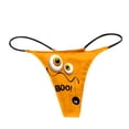 thumbnail image 2 of Ropa interior Mujer Gibobby algodón Calzoncillos sexys Confort Patrón Sexy Bragas Sexy Low Rise Soft Sexy T Back G String Bragas Calzoncillos Mujer amarillo M, 2 of 5