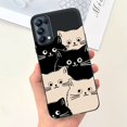 thumbnail image 1 of For OPPO Reno5 Pro 5G 4G Reno5 Phone Case Reno 5 5Pro CPH2201 CPH2145 Cute Cat Cartoon Candy Color Soft Silicone TPU Back Cover 32 Reno5 5G, 1 of 6