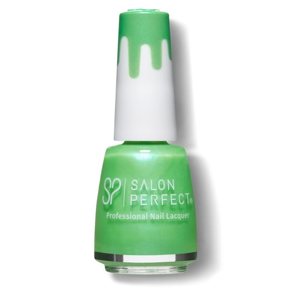 Salon Perfect Glazed Nail Polish, 384 Honey Dew, Green Glaze, 0.5 fl oz