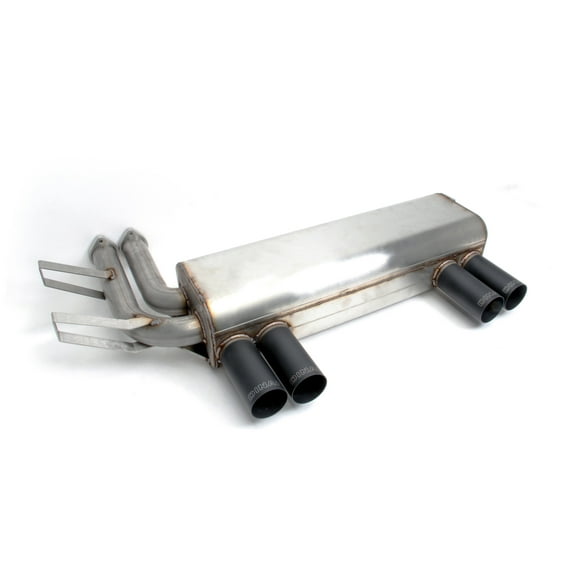 Dinan Free Flow Stainless Steel Exhaust w/ Black Tips -BMW M3 2006-2001