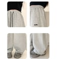 thumbnail image 7 of LRen Teen Girls Sweatpants Kids Baggy Casual Elastic Waist Breathable Comfort Loose Joggers Trendy Fall Winter Track Sweat Pants Preppy Back To School Gifts for Students, 7 of 7