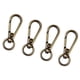thumbnail image 1 of Paquete de 4 clips de gancho giratorio de acero inoxidable para embarcaciones marinas, herrajes, resorte Bronce, 1 of 9
