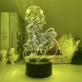 thumbnail image 1 of Luz nocturna LED 3D Plants vs Zombies Sacarosas que cambian de color, 1 of 1