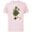 Soft Pink, variant on Disney Mickey Mouse Shape Christmas Holiday Tie-Dye Retro - Short Sleeve Cotton T-Shirt for Adults - Customized-Athletic Heather